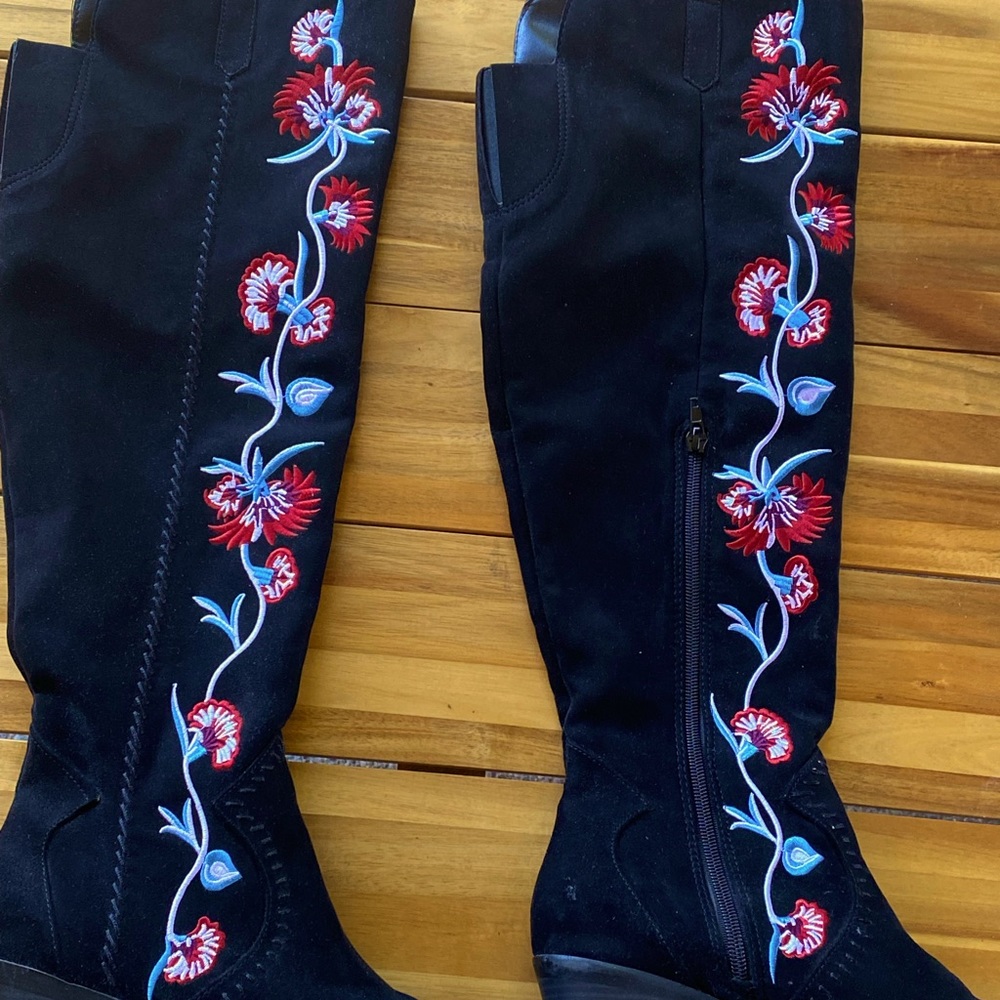 Knee high boots!